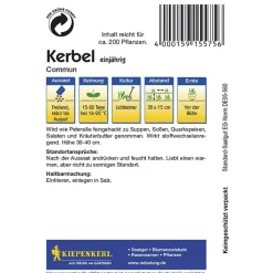 Online Kiepenkerl Kerbel Commun einjährig