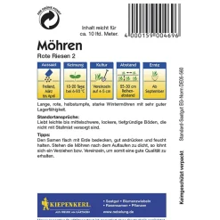 Hot Kiepenkerl Möhren Rote Riesen 2