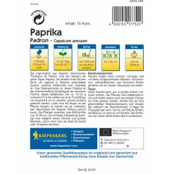 Sale Kiepenkerl Paprika Padron