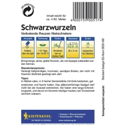 New Kiepenkerl Schwarzwurzeln Verbeterde Reuzen Nietschieter