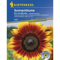 Hot Kiepenkerl Sonnenblume Pro Cut Bicolor F1