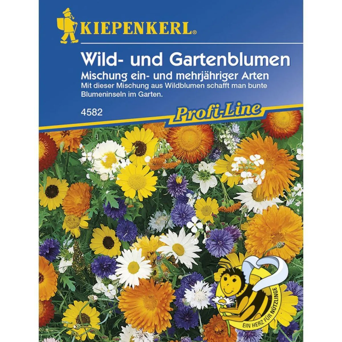 Clearance Kiepenkerl Wild- und Gartenblumen Mischung ein- und mehrjährig Profi-Line