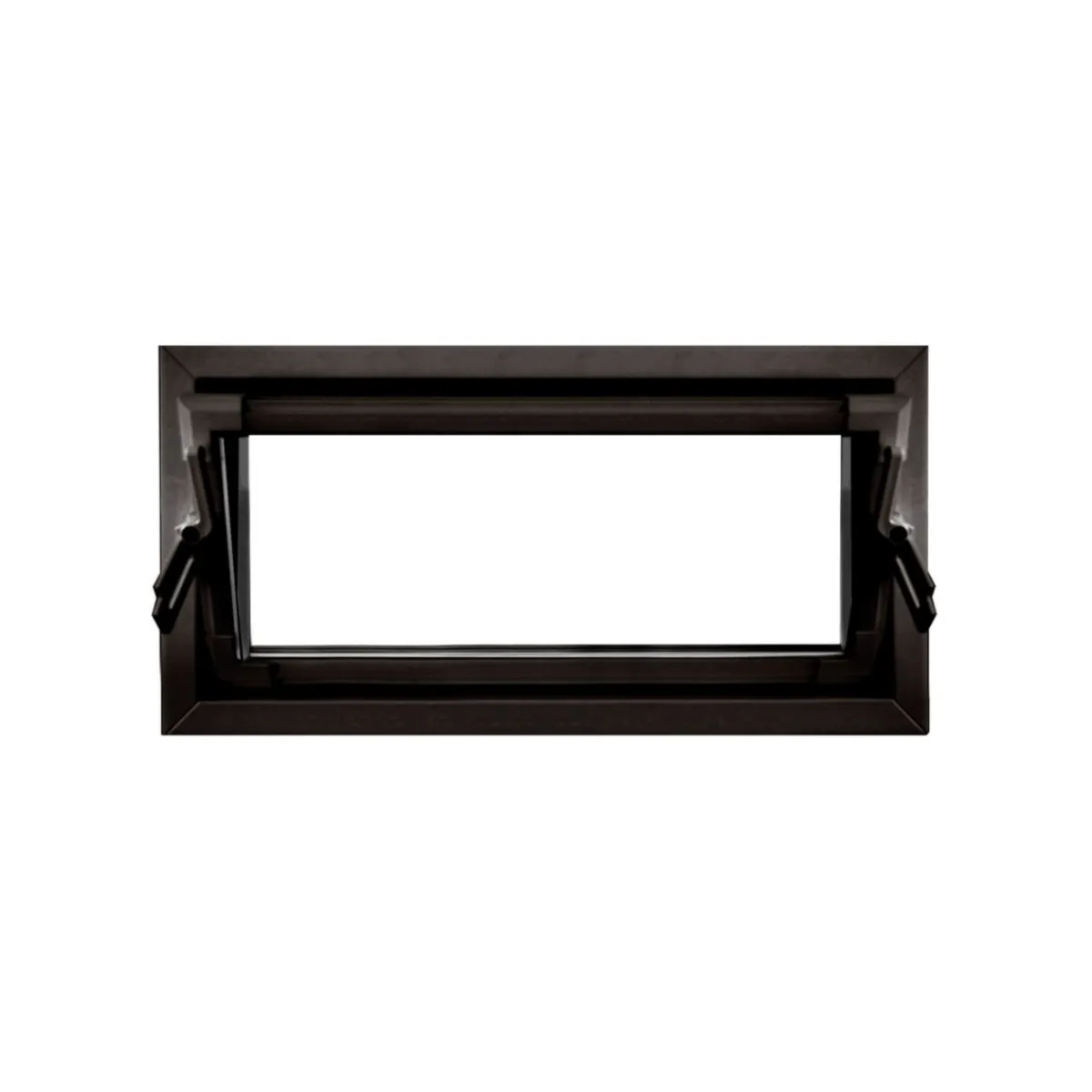 Clearance Kippfenster Q59 800 x 400 mm ISO Glas braun