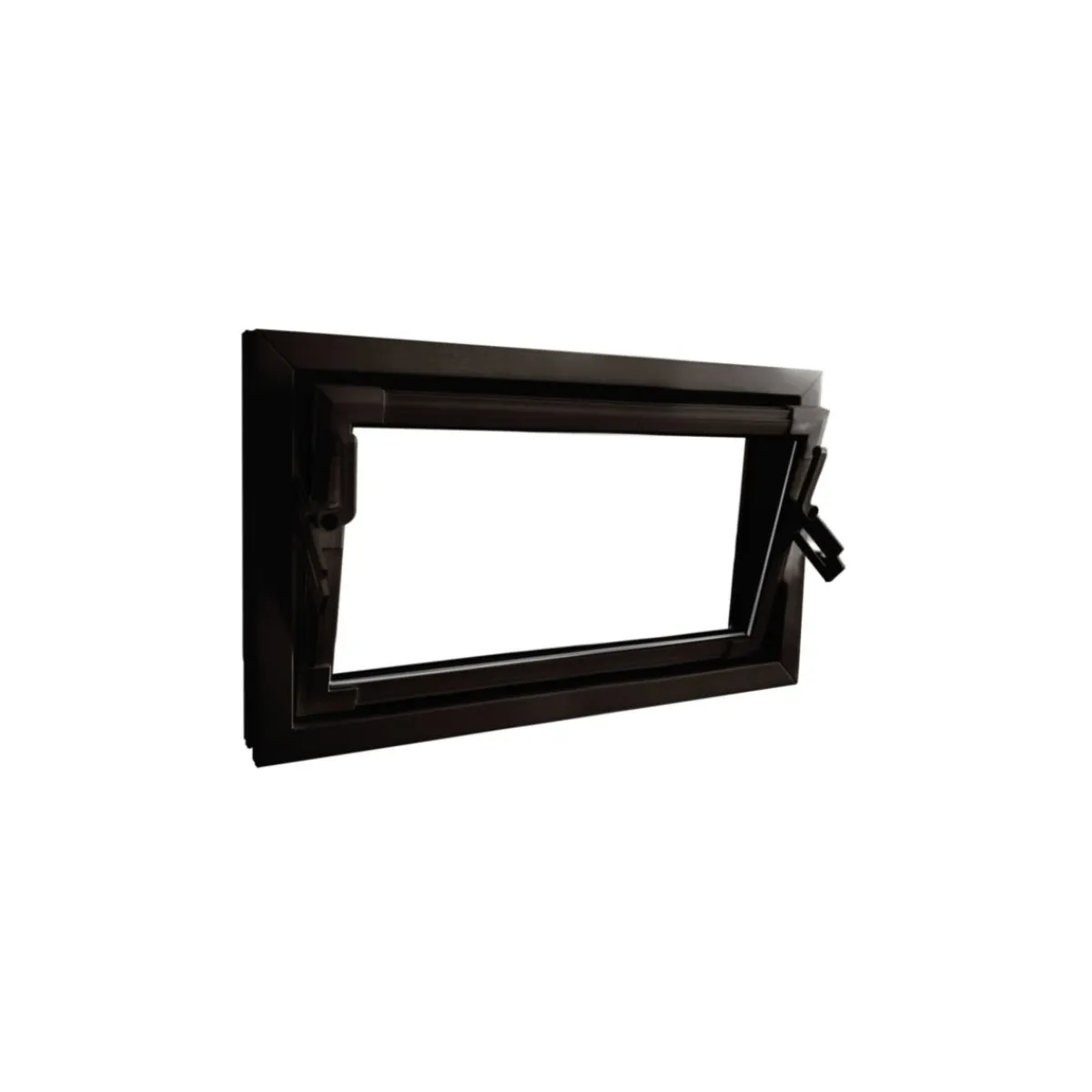 Clearance Kippfenster Q59 800 x 400 mm ISO Glas braun