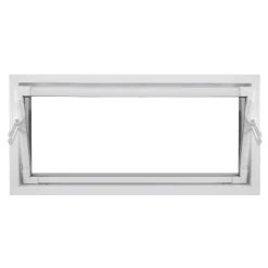 Discount Kippfenster Q59 1000 x 500 mm ISO Glas weiss
