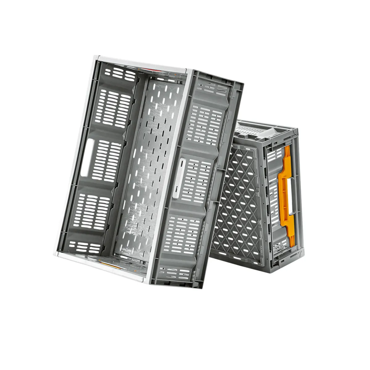 Hot Klappbox grau 60 x 22 x 40 cm
