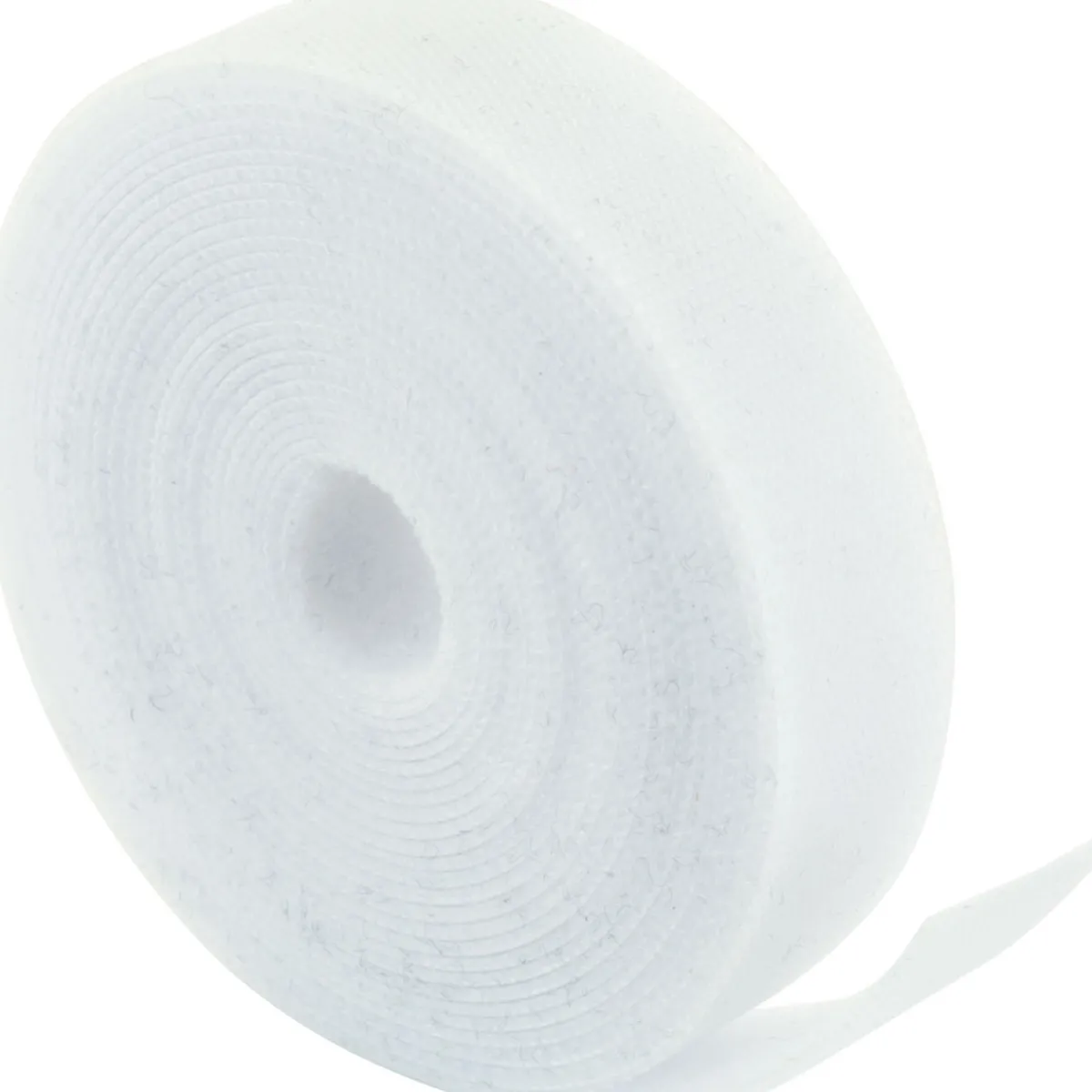 Best Schwaiger Klettband Rolle weiss/3m