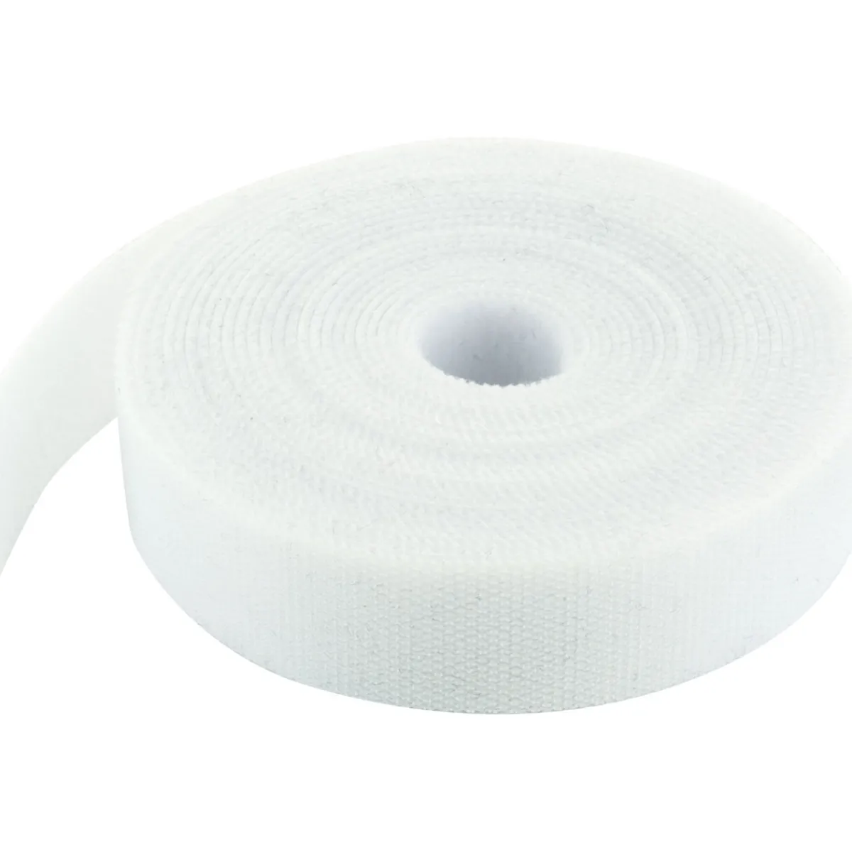 Best Schwaiger Klettband Rolle weiss/3m