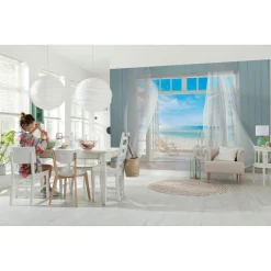 Sale Komar Papier-Fototapete Malibu 8-teilig 368 x 254 cm