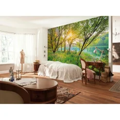 Sale Komar Papier-Fototapete Spring Lake 8-teilig 368 x 254 cm