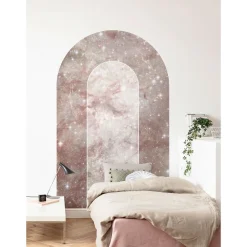 Discount Komar Selbstklebende Vlies Fototapete Mauve Diamond 127x200 cm
