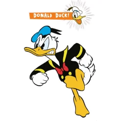 Sale Komar Selbstklebende Vlies Wandtattoo Donald angry XXL 127x200 cm