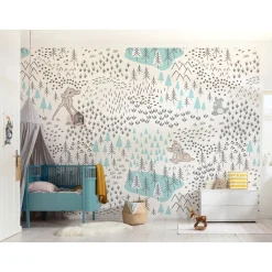 Sale Komar Vlies Fototapete Bambi Woodland 400x280 cm