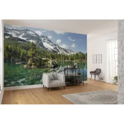 Discount Komar Vlies Fototapete Bergmagie 450x280 cm