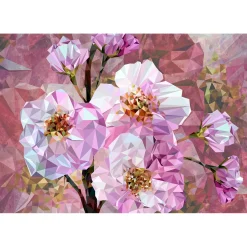 Best Komar Vlies Fototapete Blooming Gems 368x248 cm