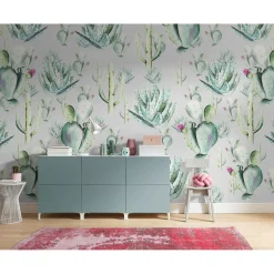 Clearance Komar Vlies Fototapete Cactus Grey 400x250 cm