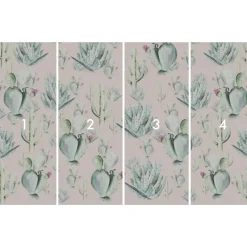Clearance Komar Vlies Fototapete Cactus Rose 400x250 cm
