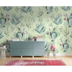 Best Komar Vlies Fototapete Cactus Green 400x250 cm