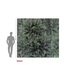 Sale Komar Vlies Fototapete Emerald Flowers 300x280 cm