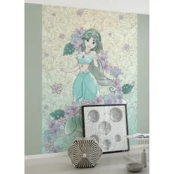 Sale Komar Vlies Fototapete Jasmin Pale Flowers 200x280 cm
