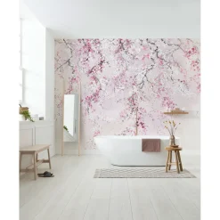 Clearance Komar Vlies Fototapete Kirschblüten 300x280 cm