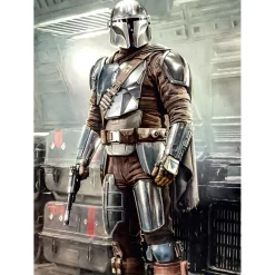 Best Komar Vlies Fototapete Mandalorian Fight Posture 200x280 cm