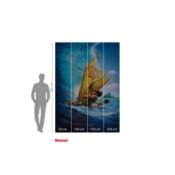 Outlet Komar Vlies Fototapete Moana Ride the Wave 200x280 cm