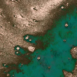 Sale Komar Vlies Fototapete Molten Copper 400x280 cm