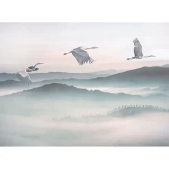 Clearance Komar Vlies Fototapete Mystic Cranes 400x280 cm