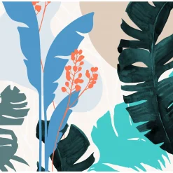 Outlet Komar Vlies Fototapete Tropical Shapes 300x280 cm