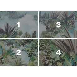 Best Komar Vlies Fototapete Tropical Heaven 368x248 cm