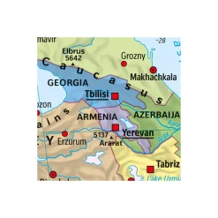 Outlet Komar Vlies Fototapete World Map 368x248 cm