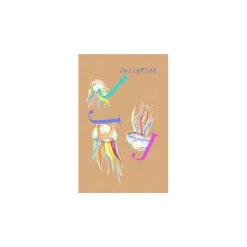 Komar Wandbild ABC Animal J 40x50 cm