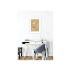 Best Komar Wandbild ABC Animal K 50x70 cm