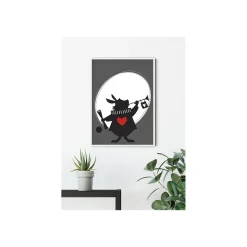 Clearance Komar Wandbild Alice Rabbit 40x50 cm