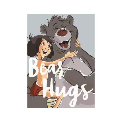Clearance Komar Wandbild Bear Hug 50x70 cm
