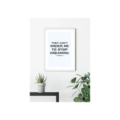 Hot Komar Wandbild Cinderella Quote 40x50 cm