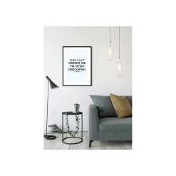 Hot Komar Wandbild Cinderella Quote 40x50 cm