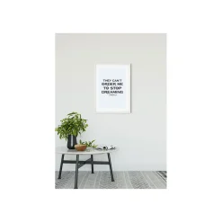Hot Komar Wandbild Cinderella Quote 40x50 cm