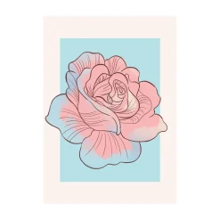 Clearance Komar Wandbild Cinderella Rose 50x70 cm