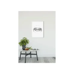 Online Komar Wandbild Crab White 50x70 cm