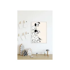 New Komar Wandbild 101 Dalmatiner Playing 50x70 cm
