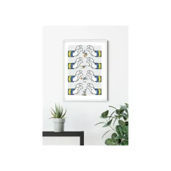 Clearance Komar Wandbild Donald Duck Hands 50x70 cm