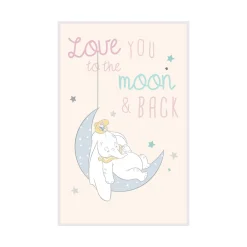 Hot Komar Wandbild Dumbo Moon 50x70 cm