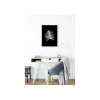 Hot Komar Wandbild Feather Black 50x70 cm