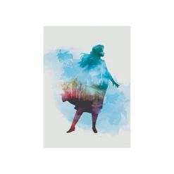 Outlet Komar Wandbild Frozen Anna Aquarell 50x70 cm