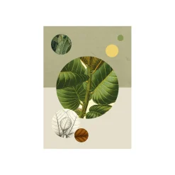 Clearance Komar Wandbild Green Structure 50x70 cm