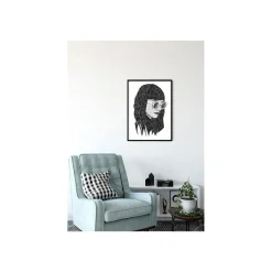 Hot Komar Wandbild Grid Monochrome 50x70 cm