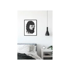 Hot Komar Wandbild Grid Monochrome 50x70 cm