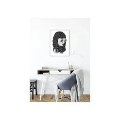 Hot Komar Wandbild Grid Monochrome 50x70 cm